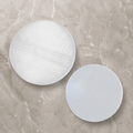 Natural Selenite Crystal Demagnetizing Round Plate Cleanse & Protect｜Blessedchi