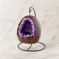 Amethyst Egg-Shaped Night Light Meditate & Balance｜Blessedchi
