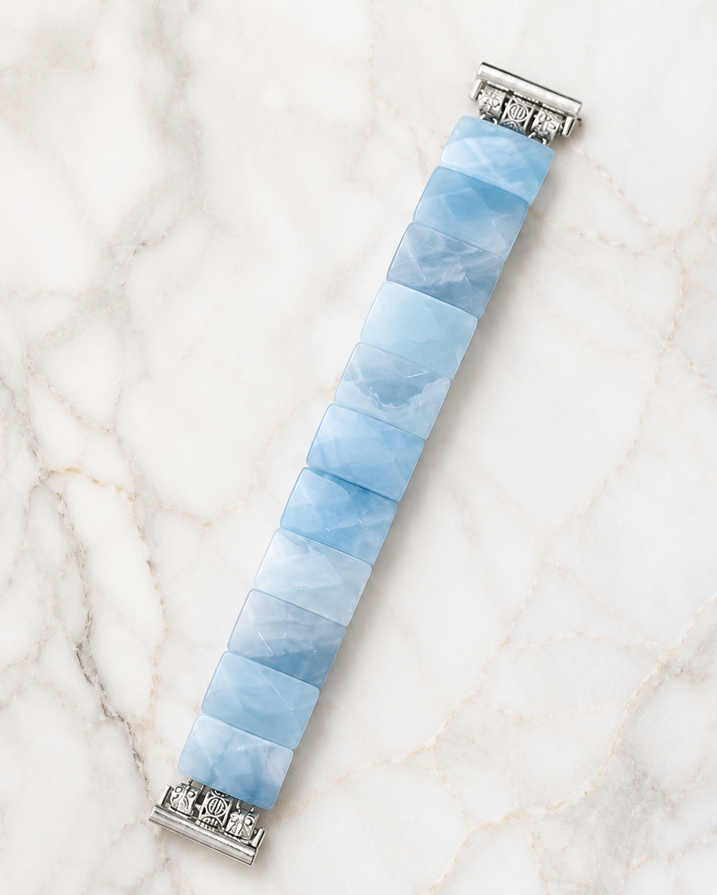 Agate Square Minimalist Watch Band Heal & Restore｜Blessedchi