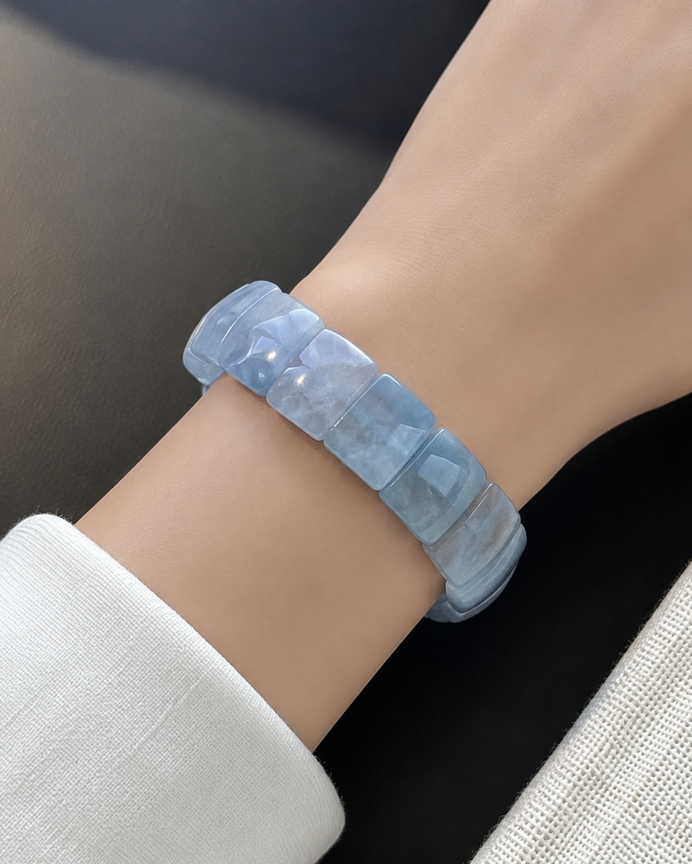 Agate Square Minimalist Watch Band Heal & Restore｜Blessedchi