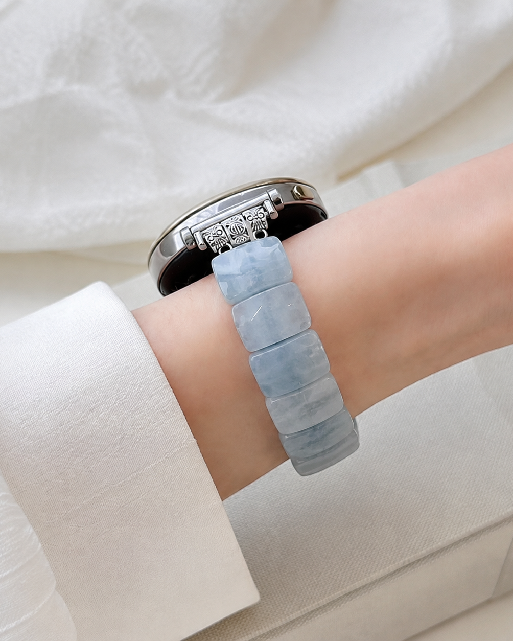 Agate Square Minimalist Watch Band Heal & Restore｜Blessedchi