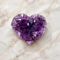 Amethyst Cluster Heart Meditate & Balance｜Blessedchi