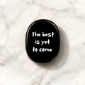 Obsidian Engraved Palm Stone Manifest & Create｜Blessedchi