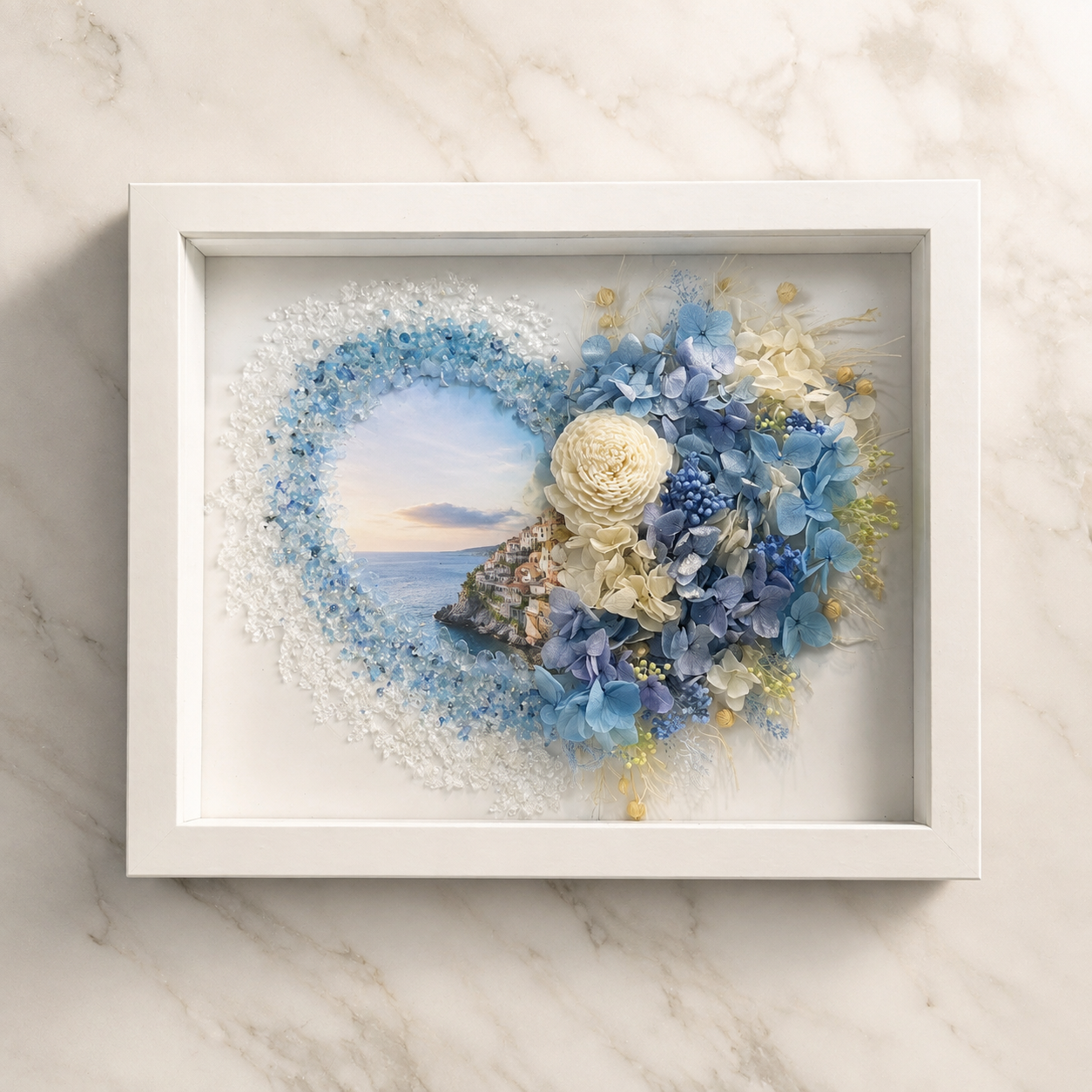 Crystal Butterfly Photo Frame DIY Material Kit Love & Happiness｜Blessedchi