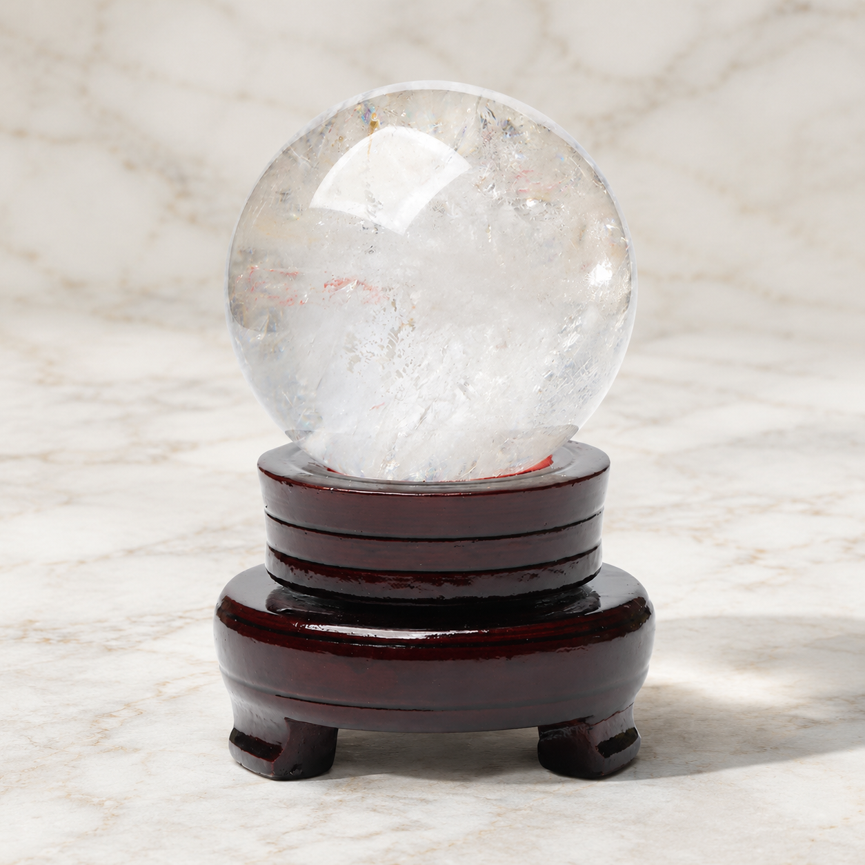 Clear Quartz Sphere Manifest & Create｜Blessedchi