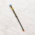 Natural Stone Crystal Zodiac Wand Intuition & Connection｜Blessedchi