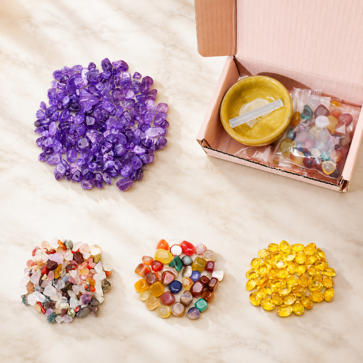 Crystal Money Tree Feng Shui Tree DIY Material Kit Prosperity & Abundance｜Blessedchi