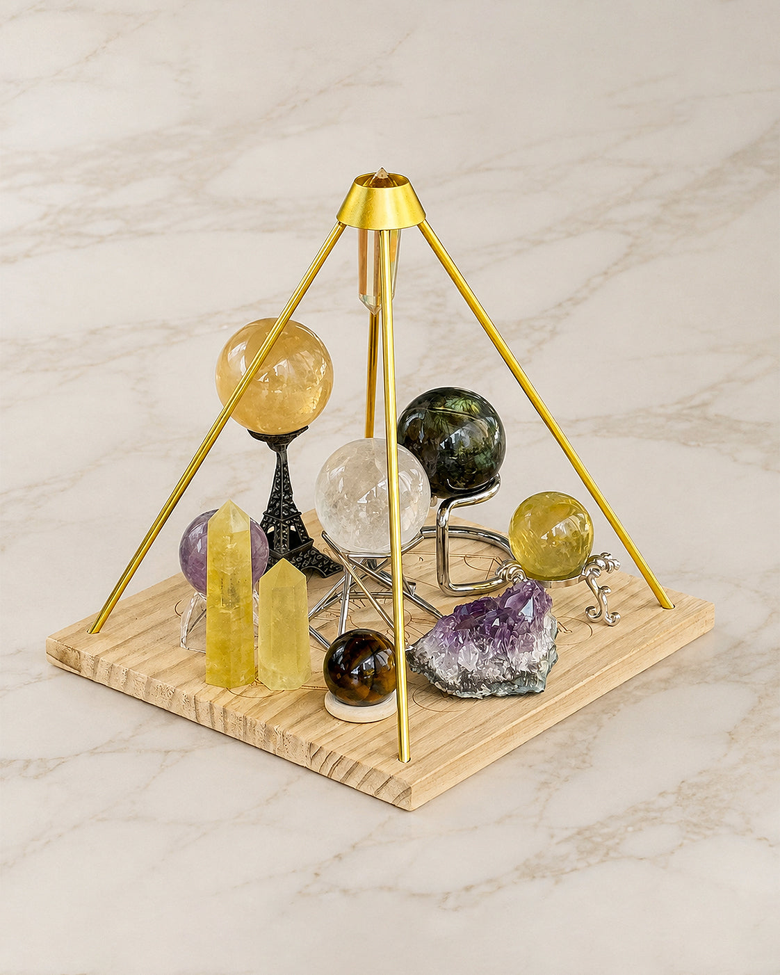 Vogel Crystal Pyramid Manifest & Create｜Blessedchi
